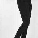 Pantalon legging ligné sur côtés