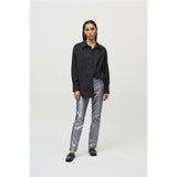 Pantalon métallisé - Taille : 4 - Couleur : Argent
