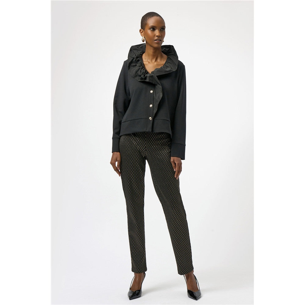 Pantalon slim en maille épaisse