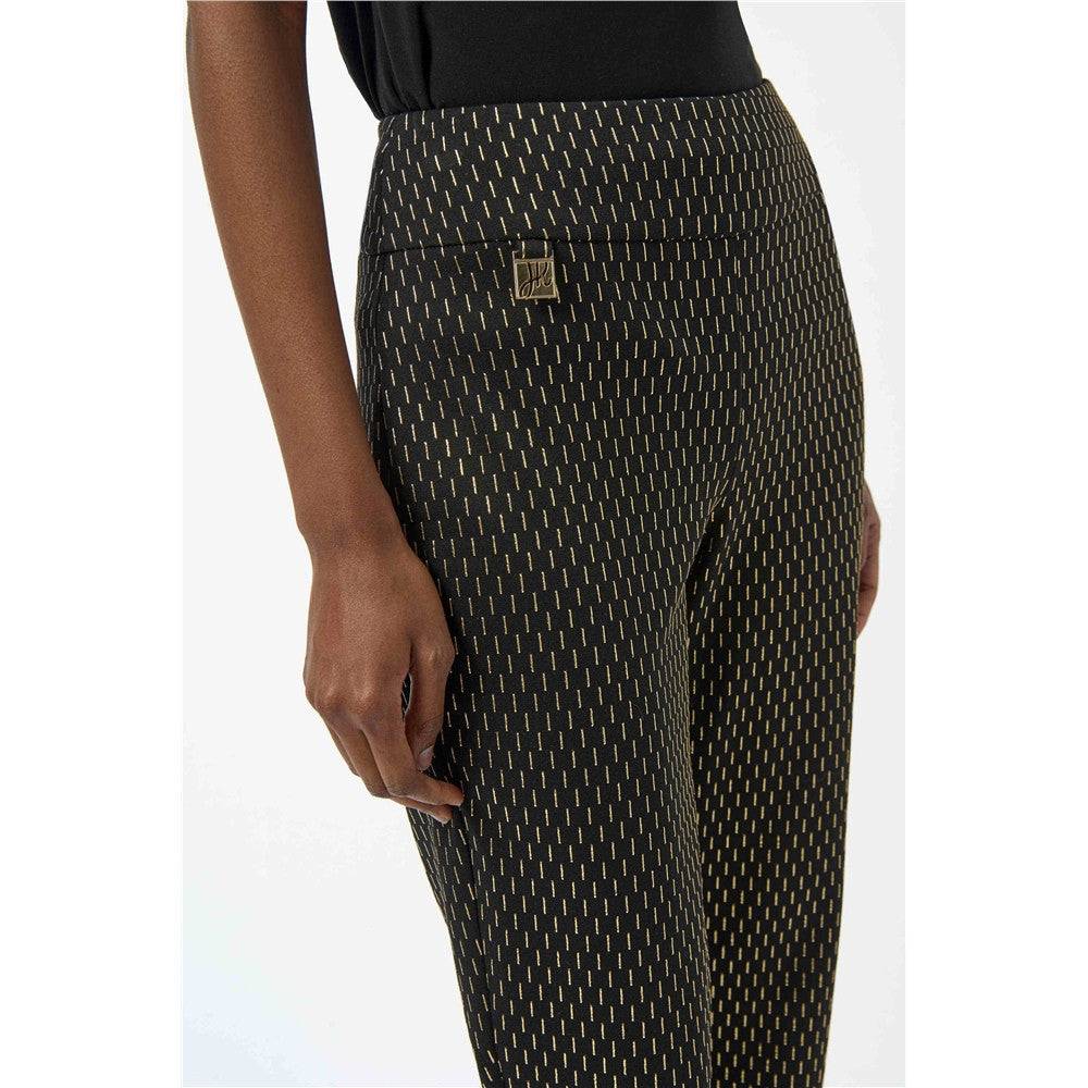 Pantalon slim en maille épaisse