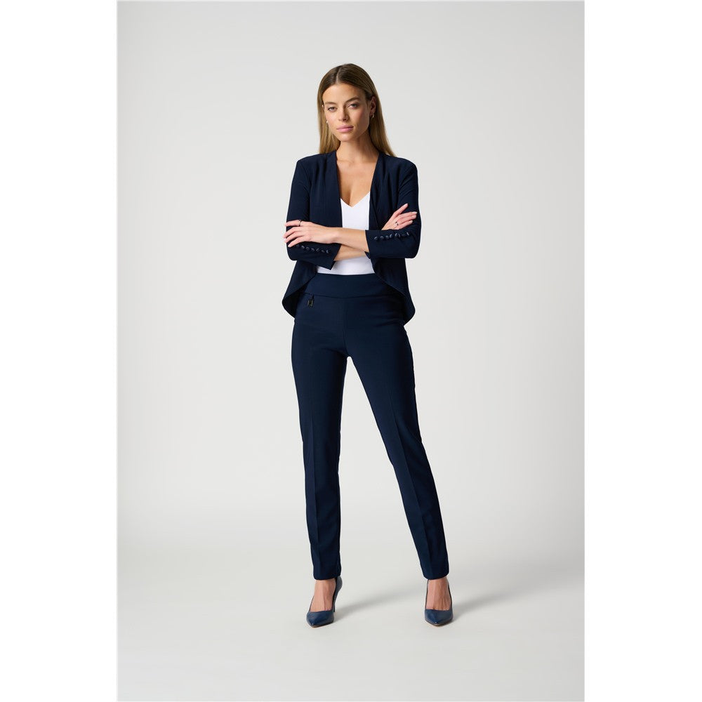 Pantalon tailleur ajusté classique