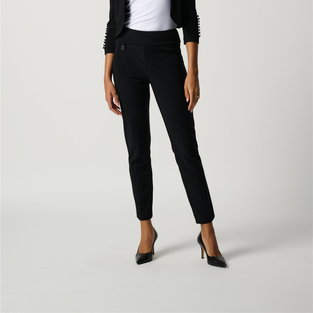 Pantalon tailleur ajusté classique - Taille : 4 - Couleur : Noir
