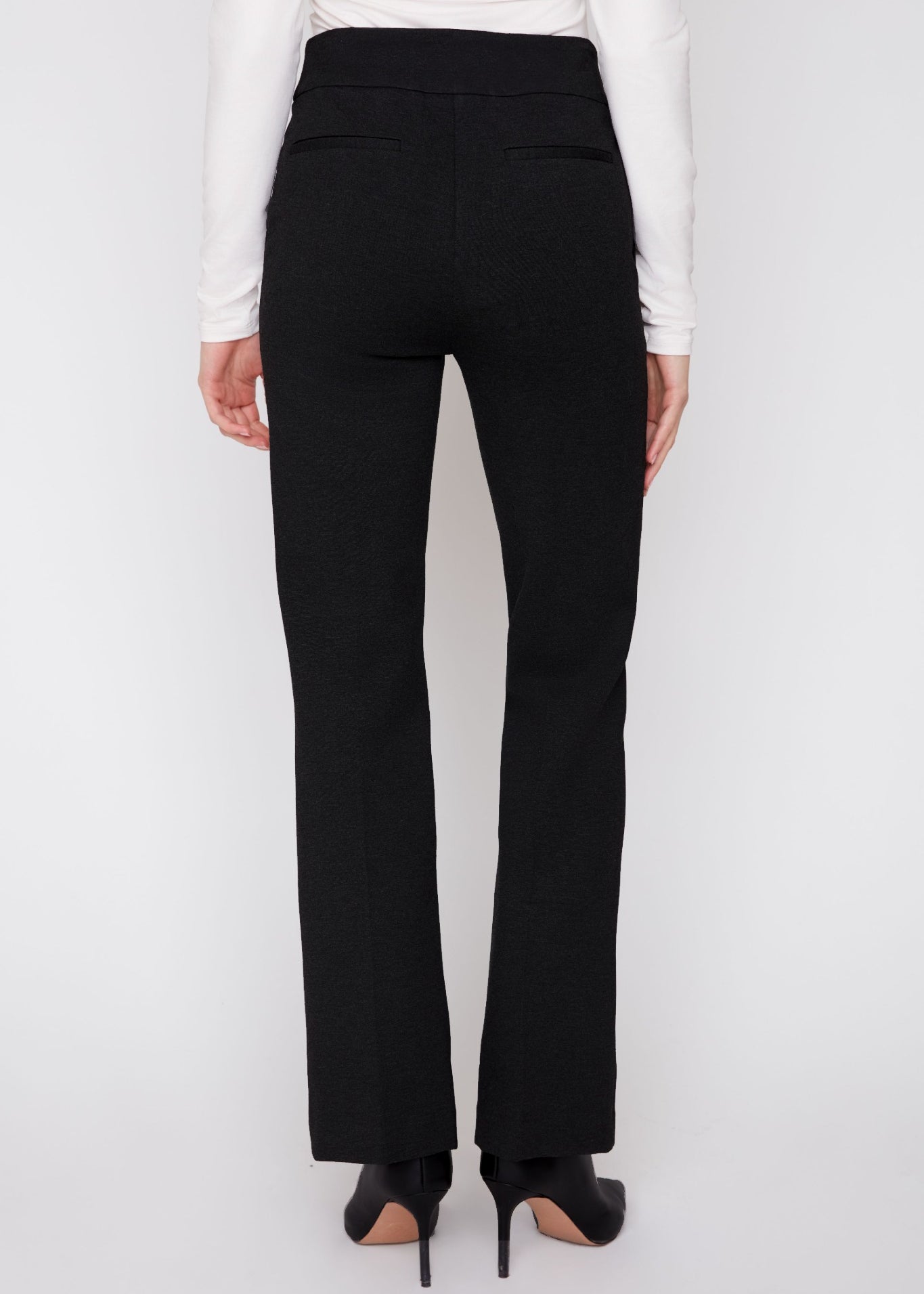 Lilia | Pantalon évasé en tricot