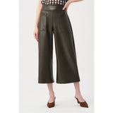 Pia| Pantalon en cuirette - Taille : 4 - Couleur : Mocha