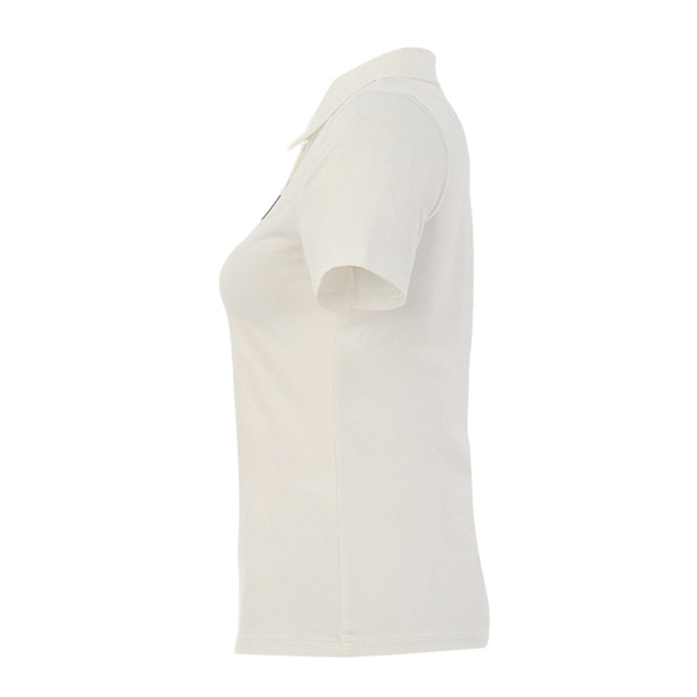 Polo ajusté à manches courtes