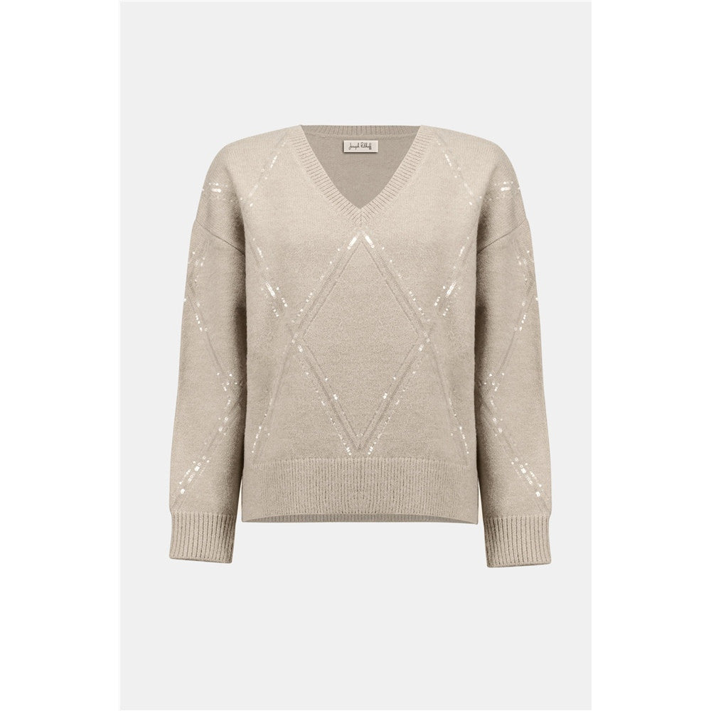 Pull en maille à paillettes