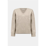 Pull en maille à paillettes