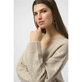Pull en maille à paillettes