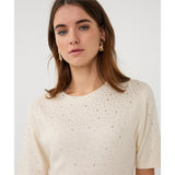 Pull en tricot fin et sequins