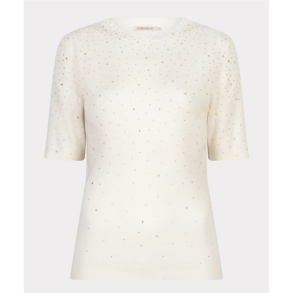 Pull en tricot fin et sequins