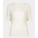 Pull en tricot fin et sequins