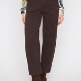 Tali | Pantalon baril en velours côtelé