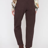 Tali | Pantalon baril en velours côtelé