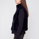 Saga | Veste sans manches en fourrure vegan