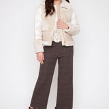 Alina | Manteau matelassé en fourrure