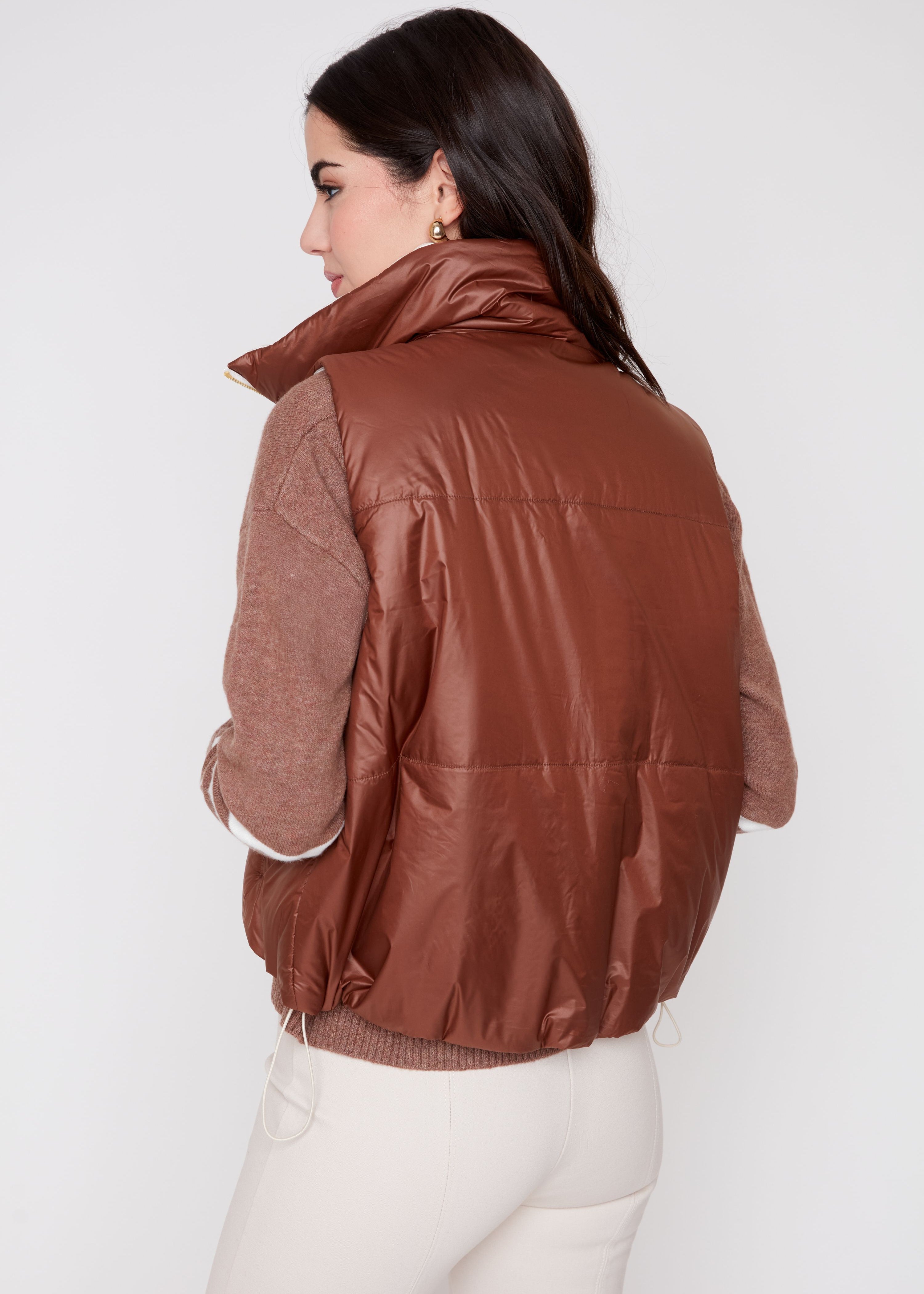 Cameron | Veste réversible sans manches matelassée