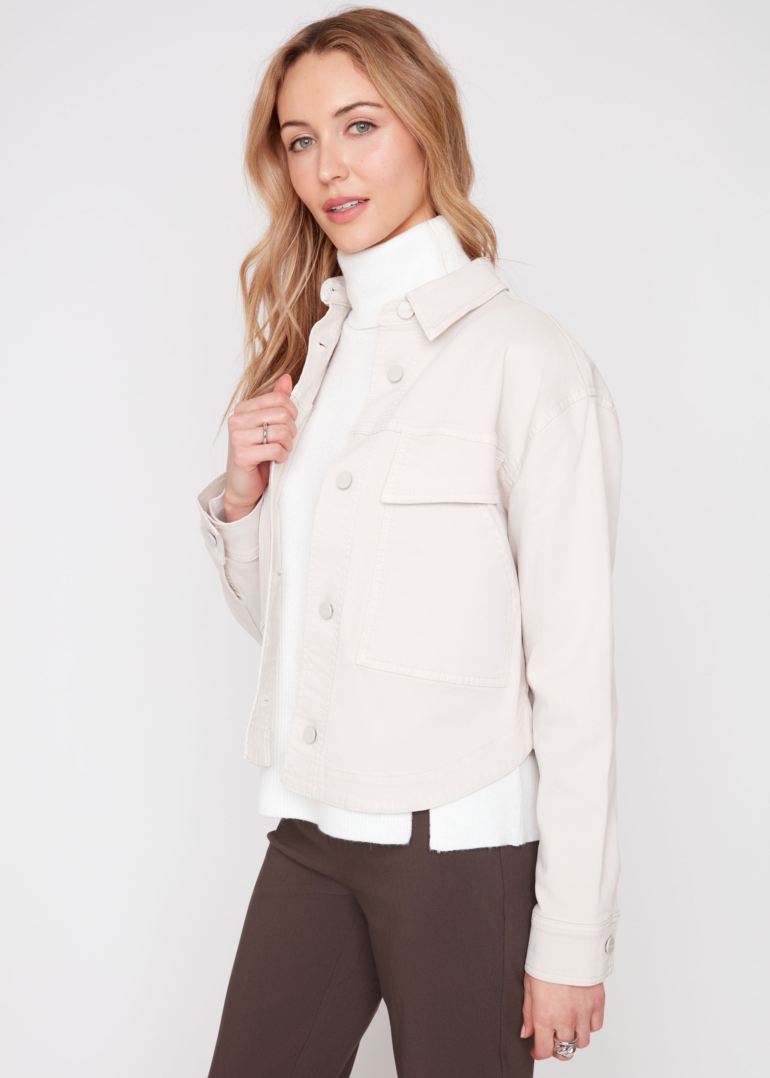 Pearl | Veste utilitaire avec boutons