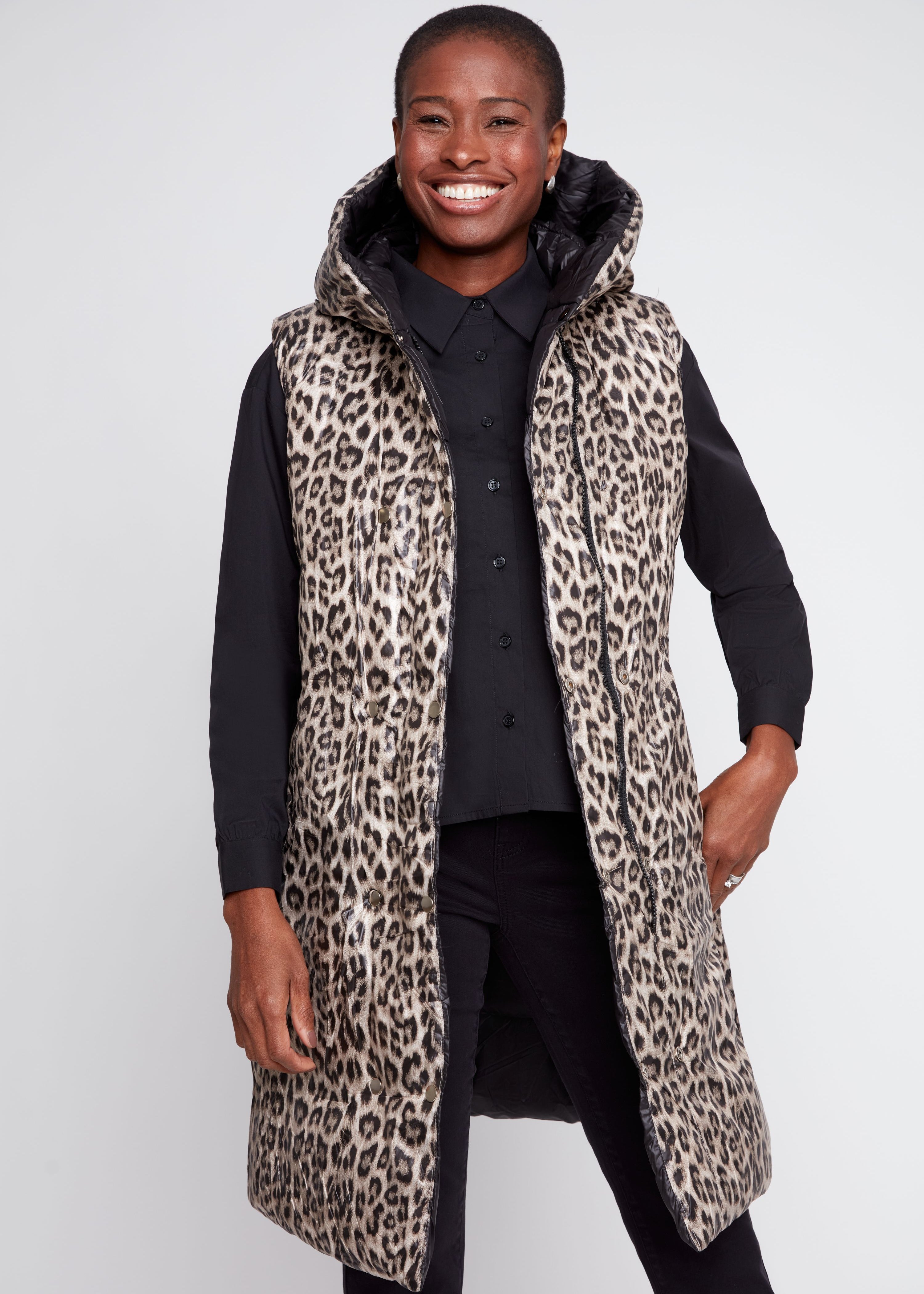 Zena | Veste matelassée réversible