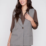 Perryton | Veste de tailleur à carreaux