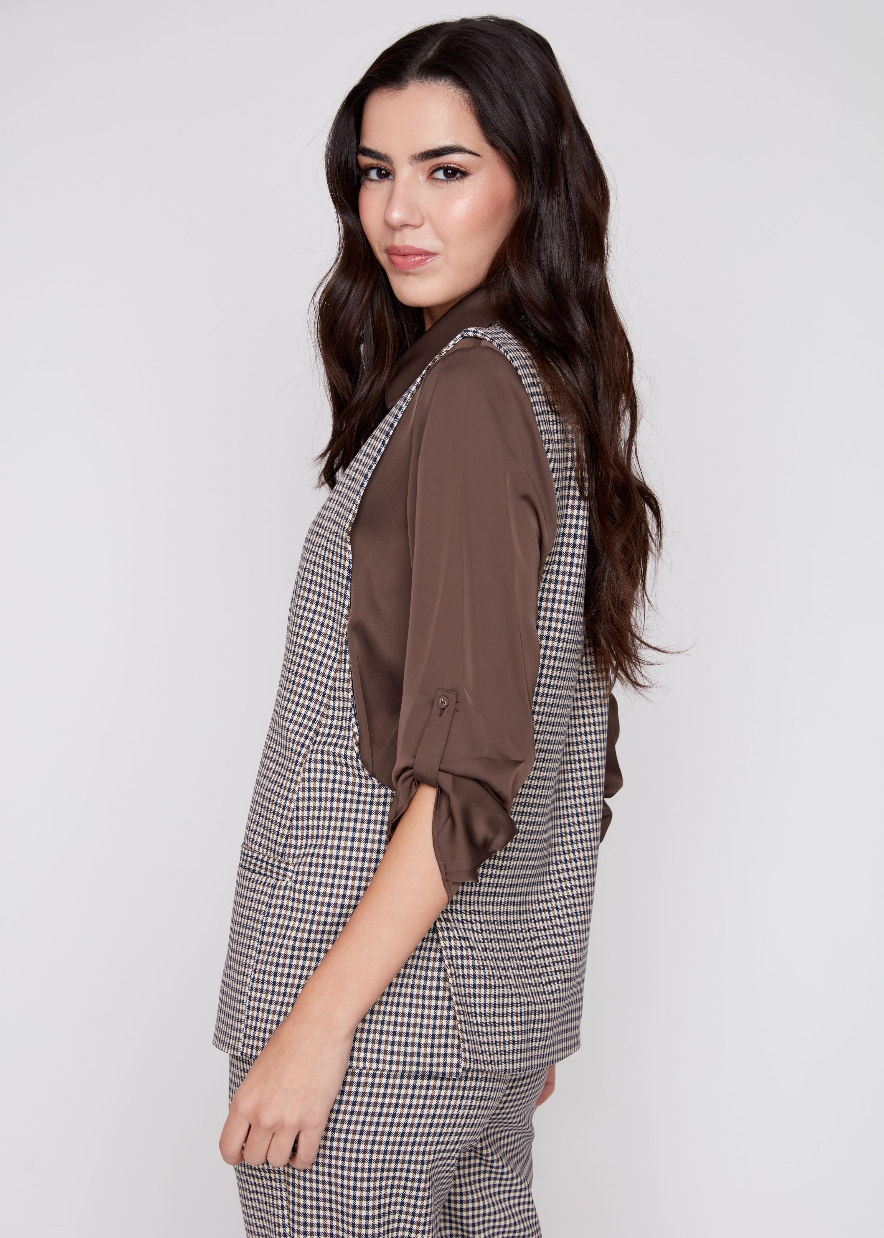 Perryton | Veste de tailleur à carreaux