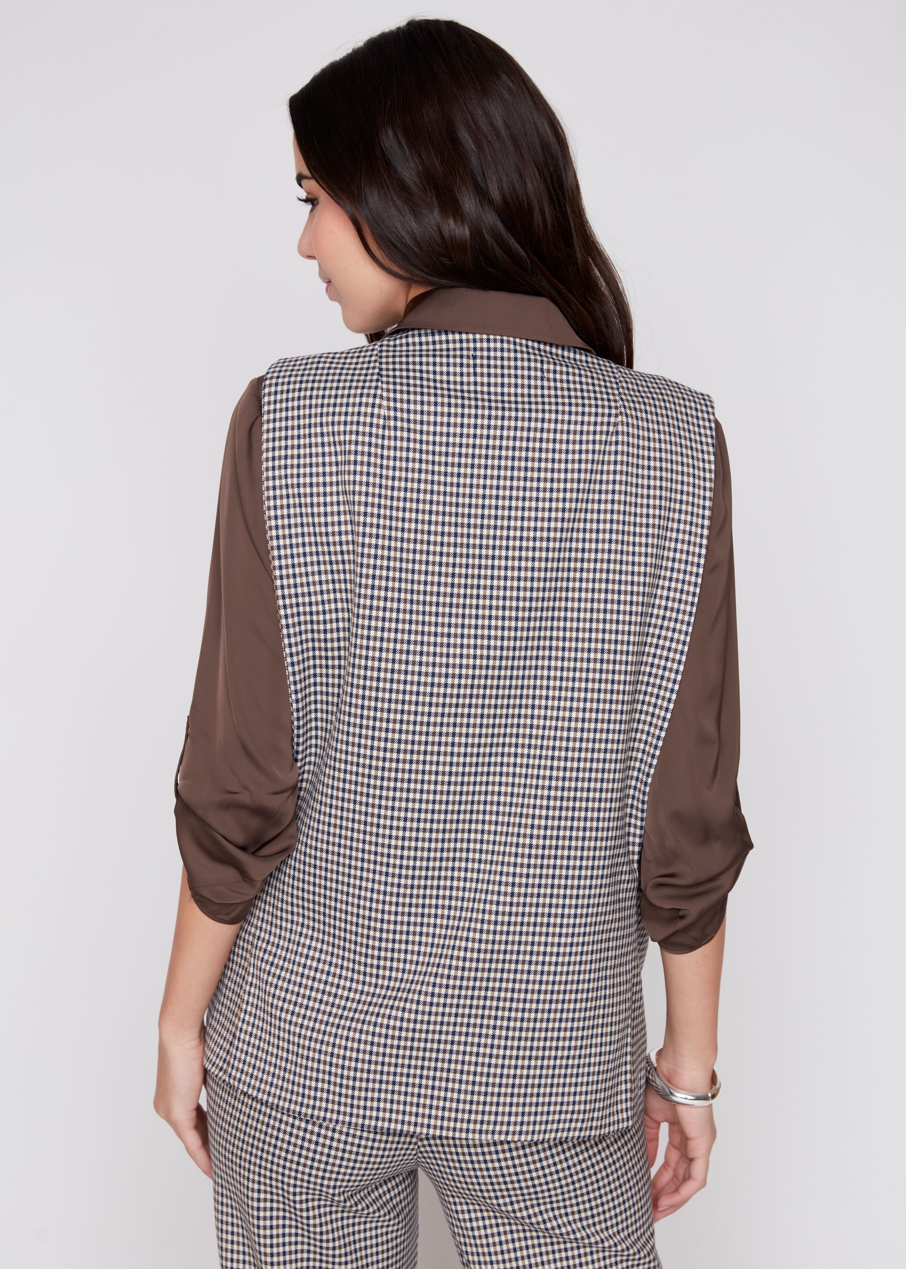 Perryton | Veste de tailleur à carreaux