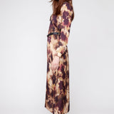 Delphine | Robe imprimée avec ceinture