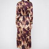 Delphine | Robe imprimée avec ceinture