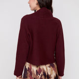 Cardigan en tricot avec boutons dorés