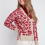 Zella | Cardigan imprimé animal