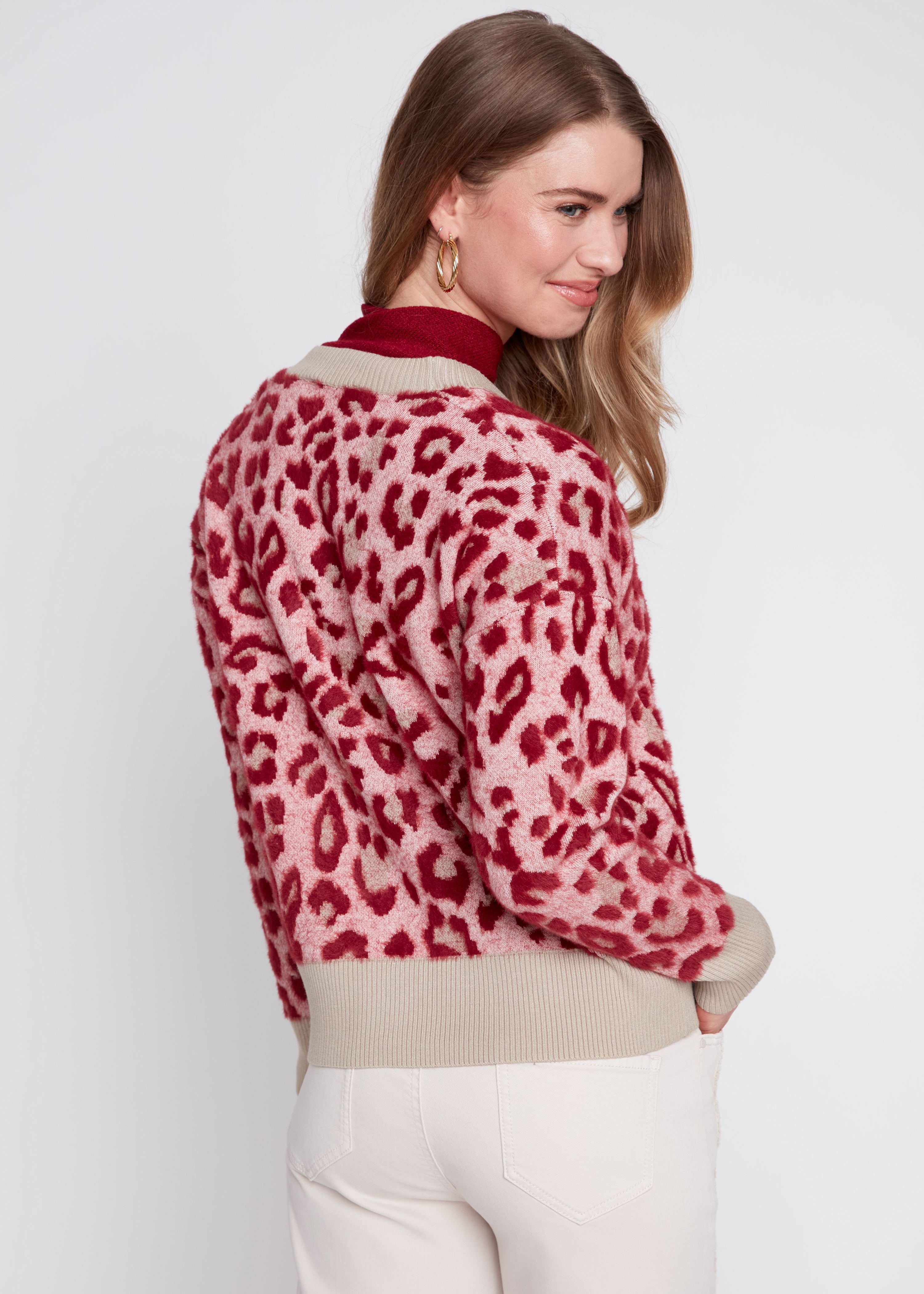 Zella | Cardigan imprimé animal