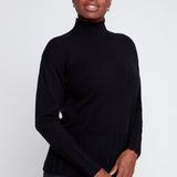 Vérona | Pull en tricot col montant
