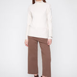 Vérona | Pull en tricot col montant