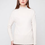 Vérona | Pull en tricot col montant