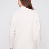 Vérona | Pull en tricot col montant