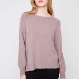 Hadley | Pull en tricot avec fentes latérales