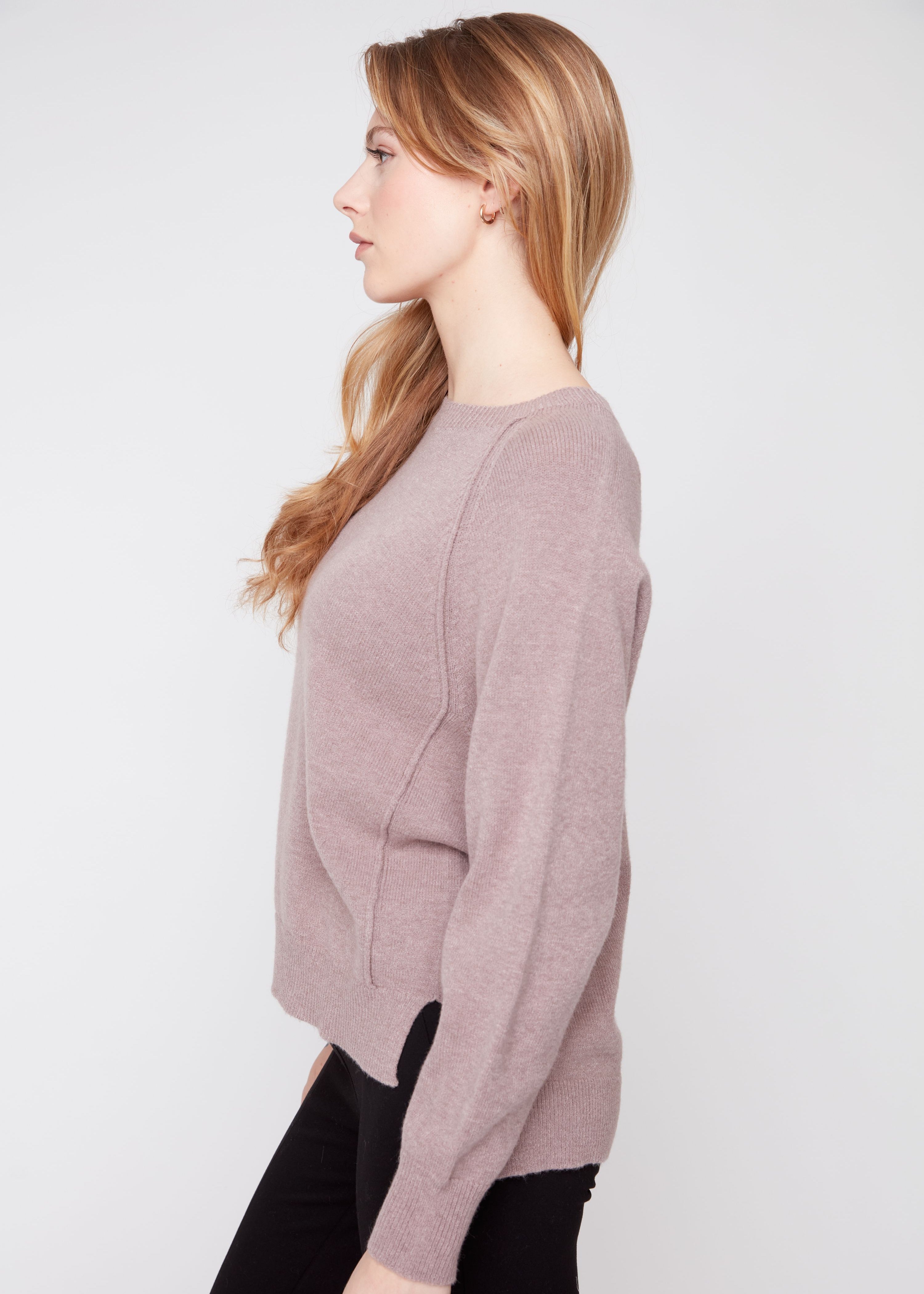 Hadley | Pull en tricot avec fentes latérales
