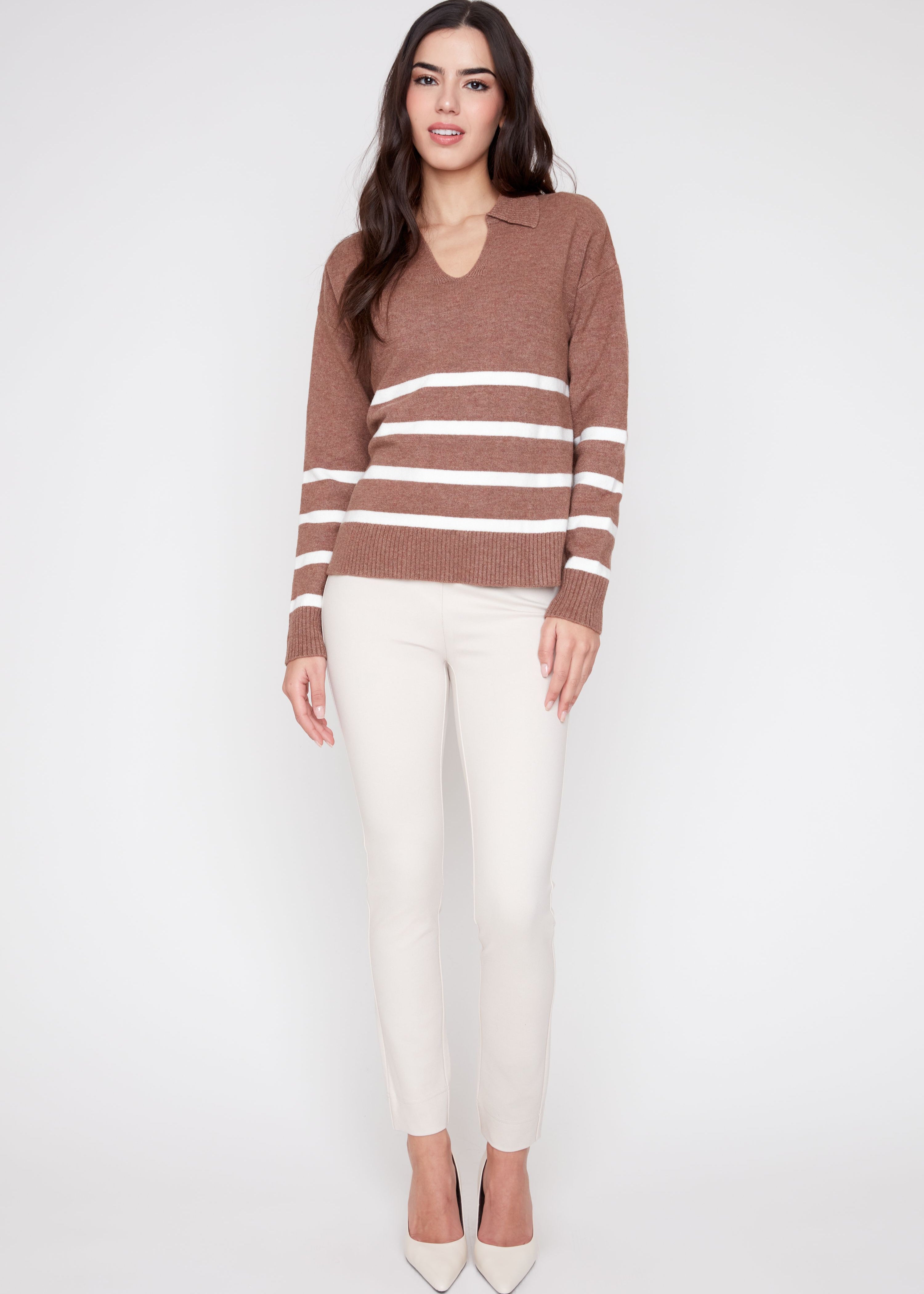 Lucille | Chandail avec rayures