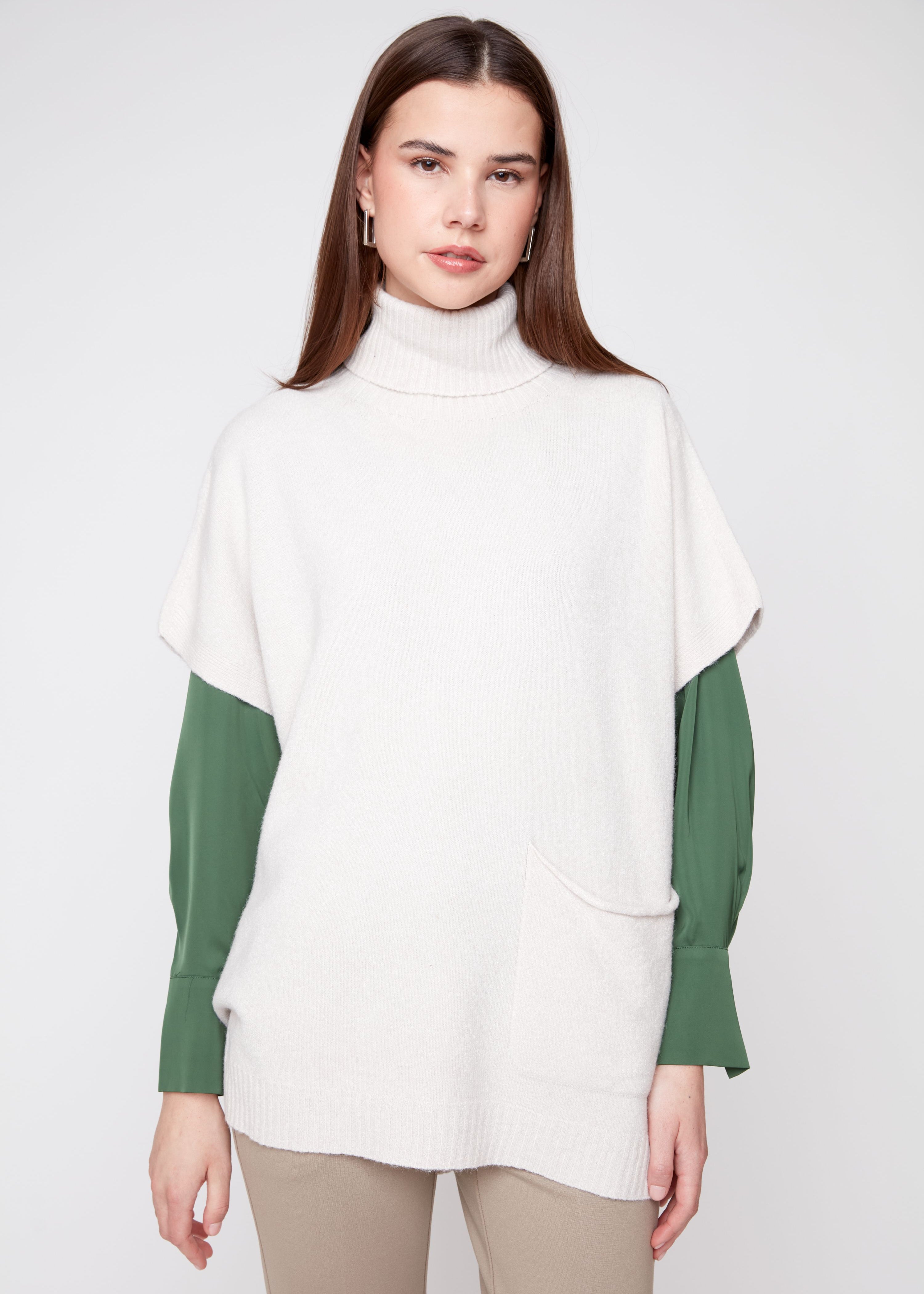 Vienna | Pull en tricot col roulé