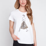 Agnes | T-shirt imprimé léopard