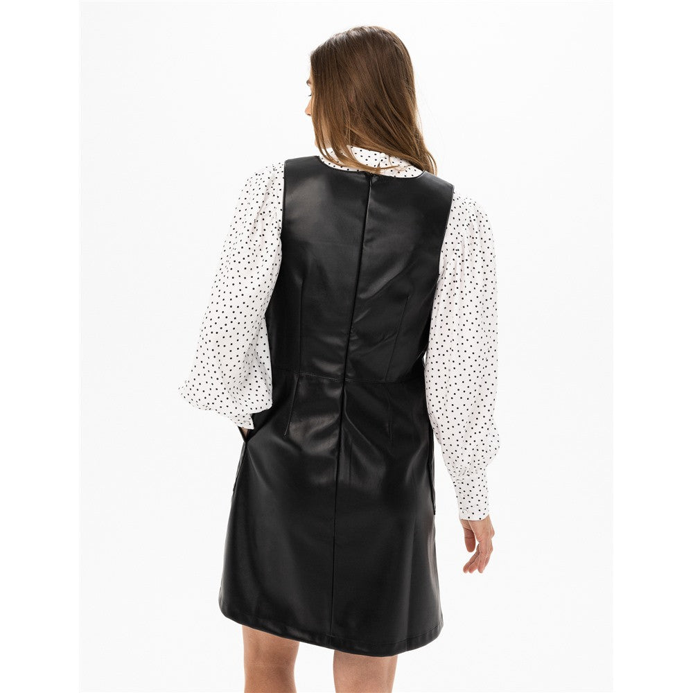 Robe Jumper cuir vegan