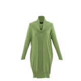 Robe avec col tombant