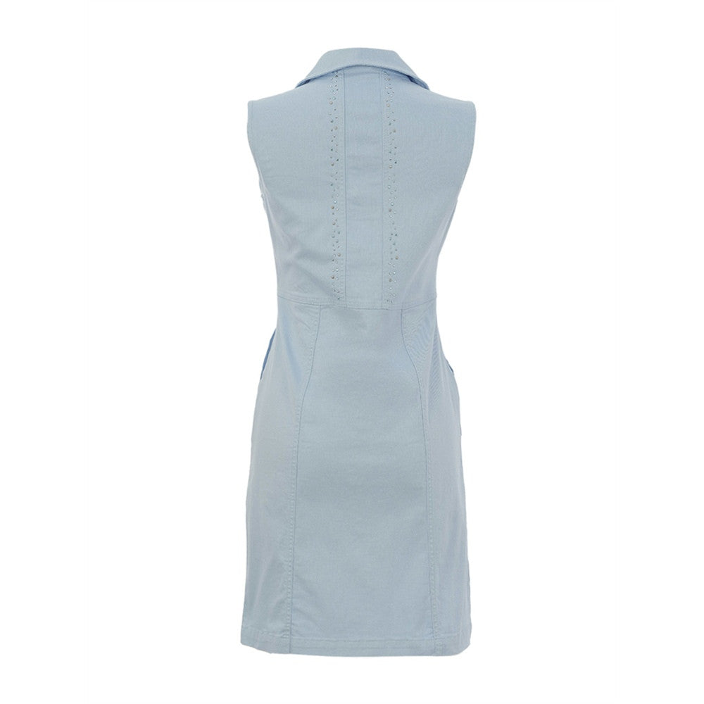Robe chemisier sans manches