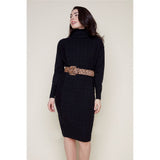 Robe en tricot - Taille : XSMALL - Couleur : Noir