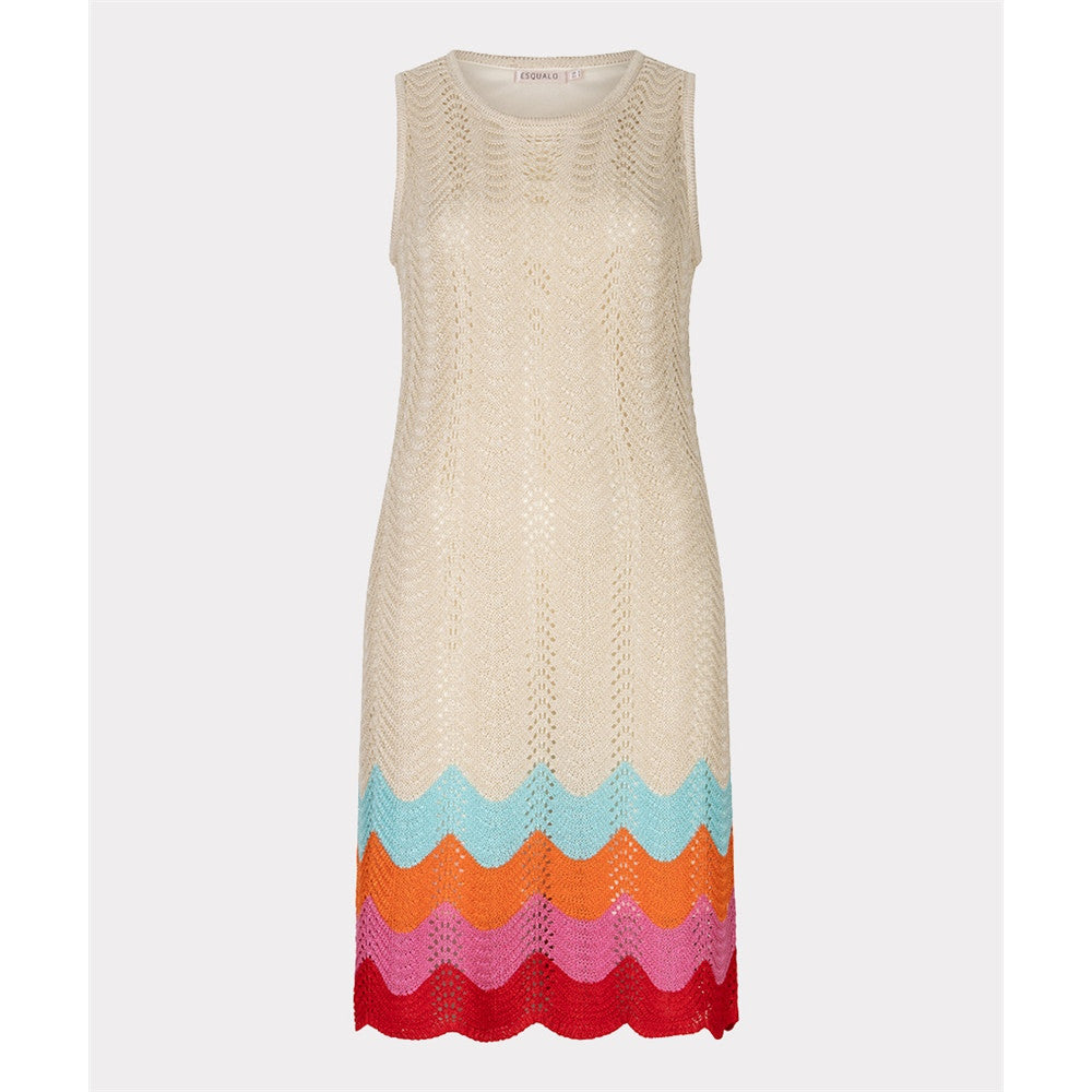 Robe en tricot ajouré