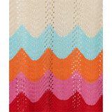 Robe en tricot ajouré