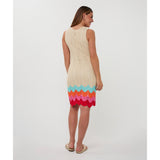 Robe en tricot ajouré