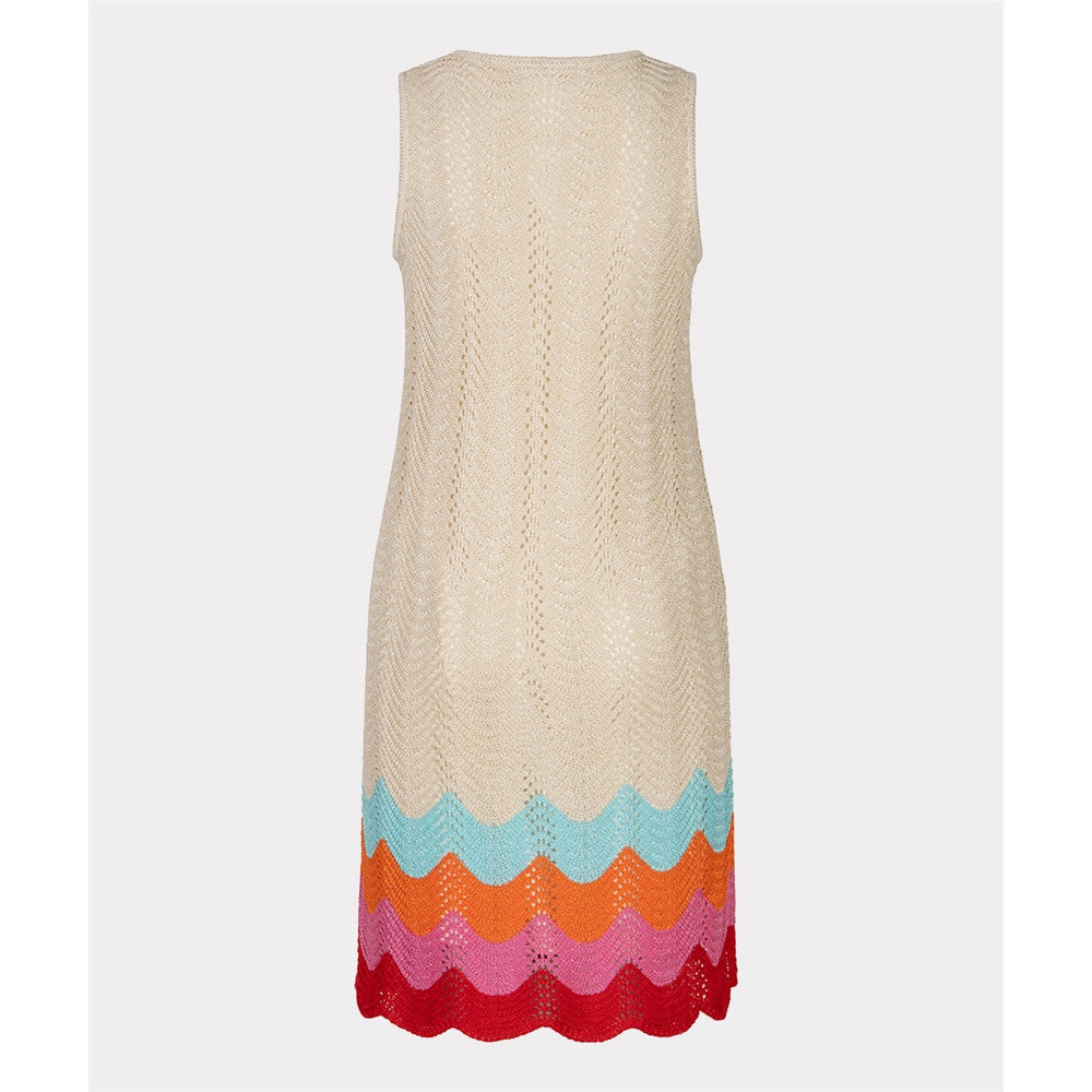 Robe en tricot ajouré