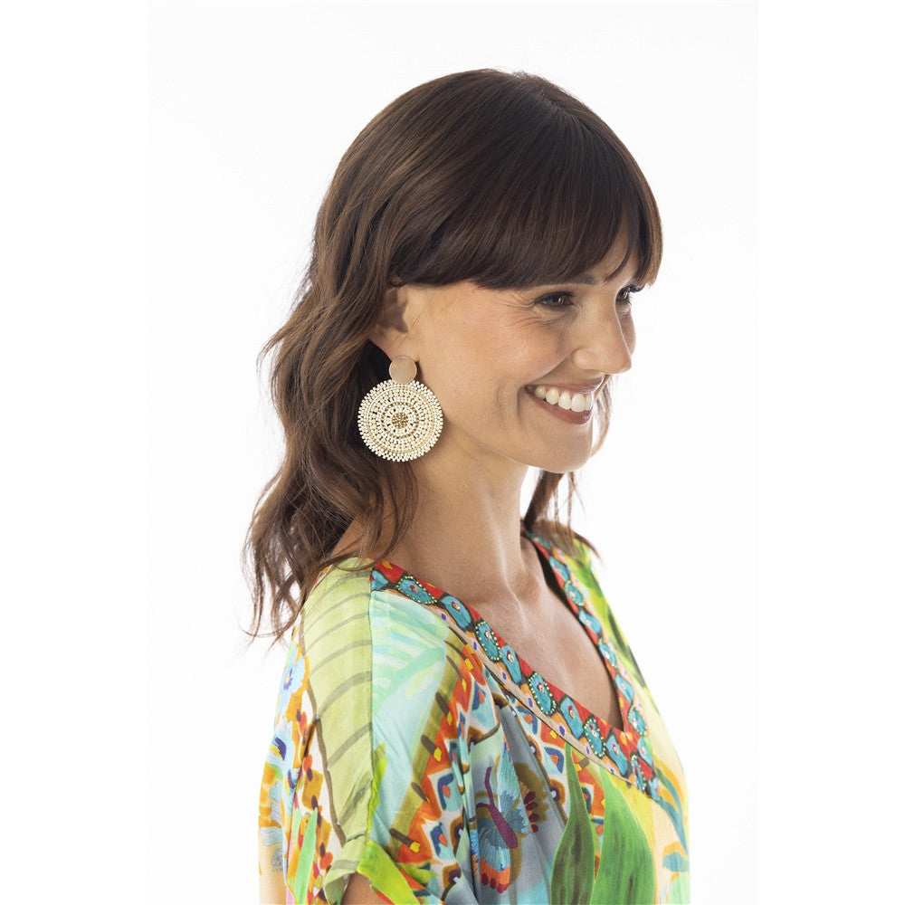 Robe imprimé tropical