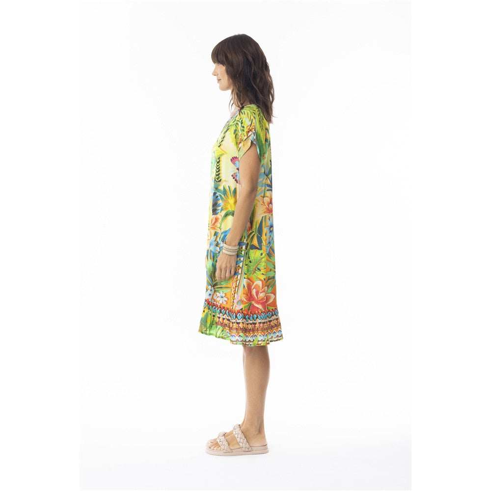 Robe imprimé tropical
