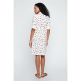 Robe imprimée de motifs fruités